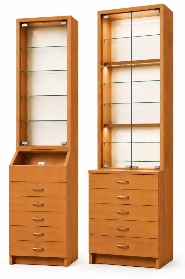 CABINETS & DISPLAY CASES