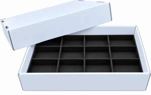 VERSION 3 Boxes for the flat box 12 x KK12CE (95x84x30mm)