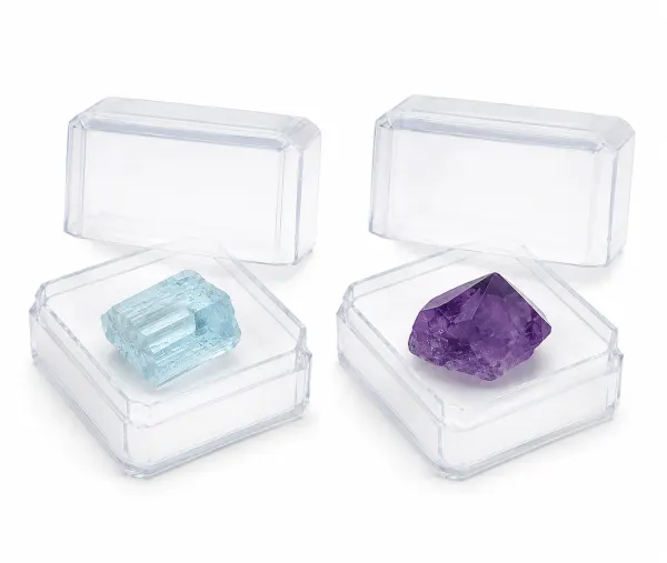 Plastic box DZ01 clear – photo 2