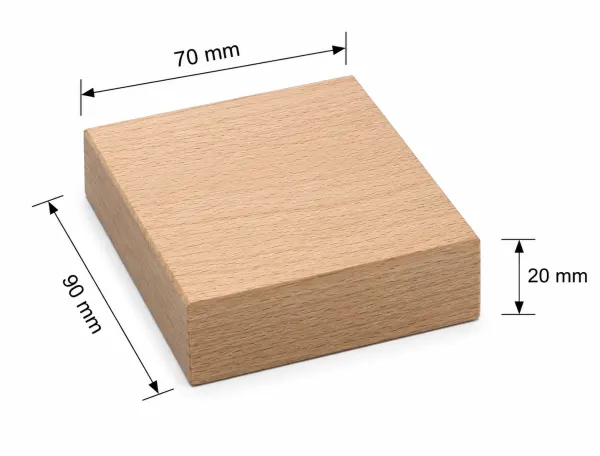 Beech wood stand PB05 – photo 2