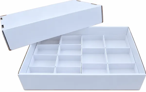 VERSION 6 Boxes for the flat box 8 x KK16BI (95x62x30mm) 6 x KK12BI (95x84x30mm)
