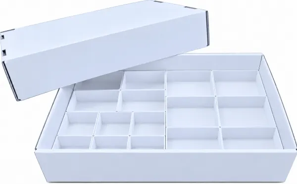 VERSION 9 Boxes for the flat box 6 x KK24BI (62x62x30mm) 4 x KK16BI (95x62x30mm) 6 x KK12BI (95x84x30mm)