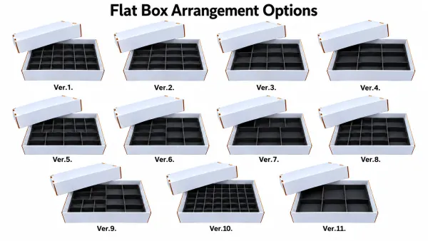 Flat box Lux with white boxes VERSION 2 BI – photo 4