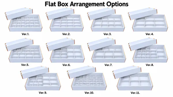 Flat box Lux with white boxes VERSION 8 BI – photo 3