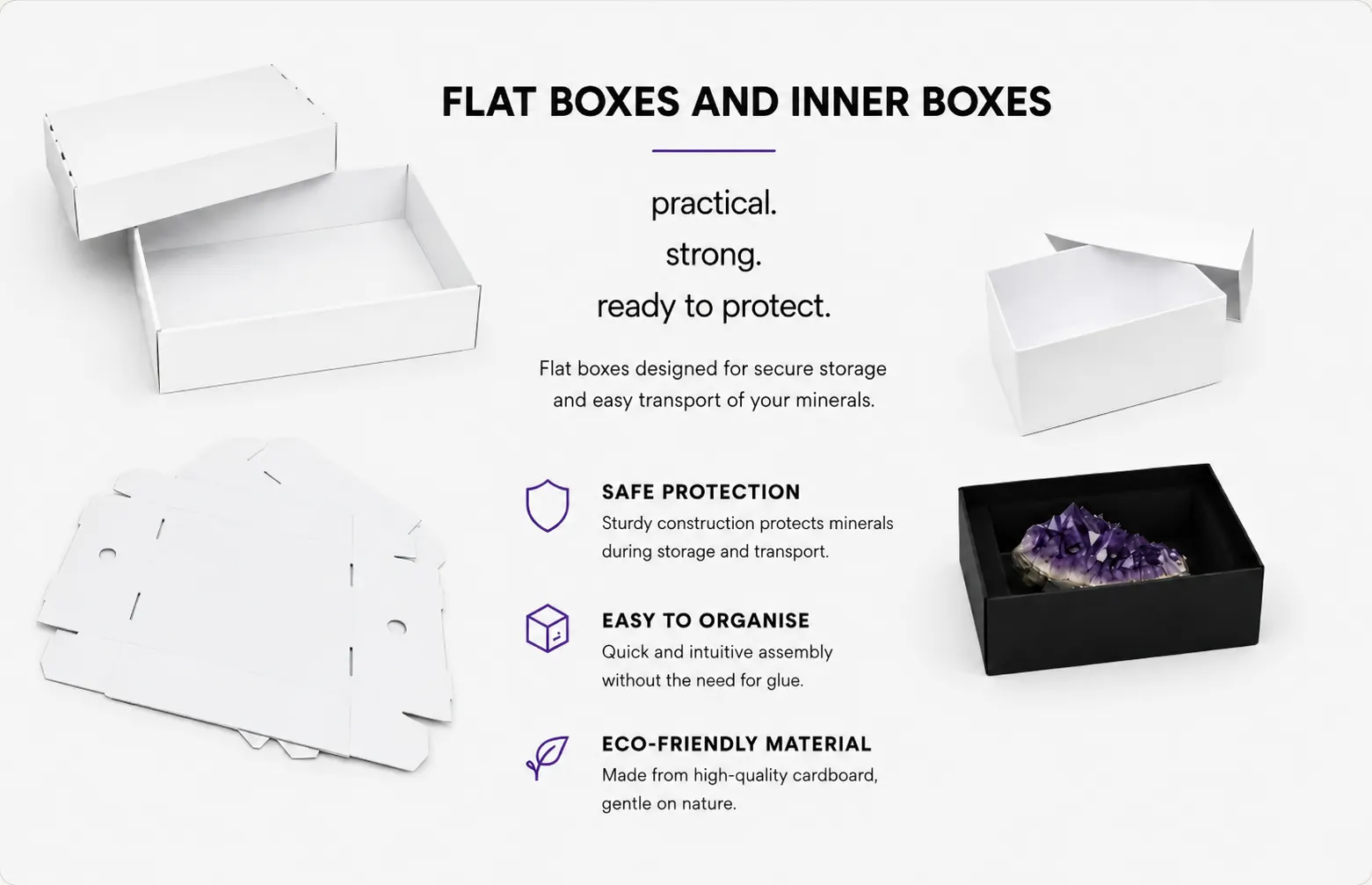 Flat boxes