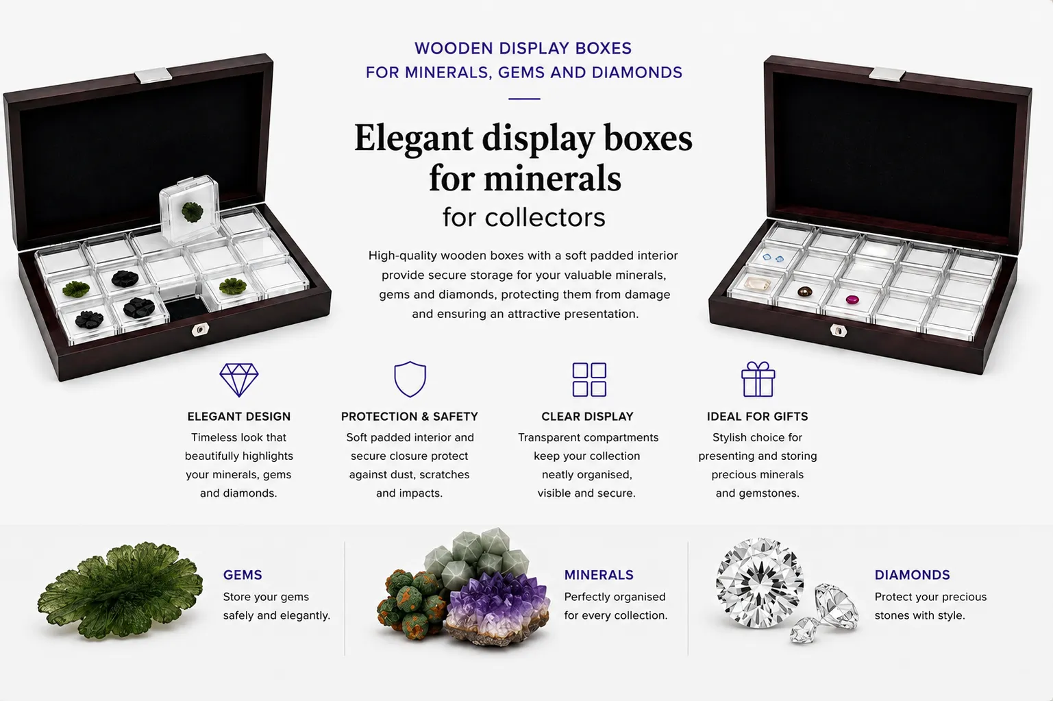 Wooden cases